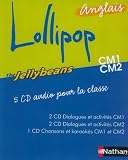 Lollipop Anglais the Jellybeans CM1 CM2 5 CD Audio pour la Classe