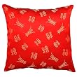 Decorative Silky Red Cushion Cover / Pillow Sham - Chinese "Prosperity & Long Life" Symbols