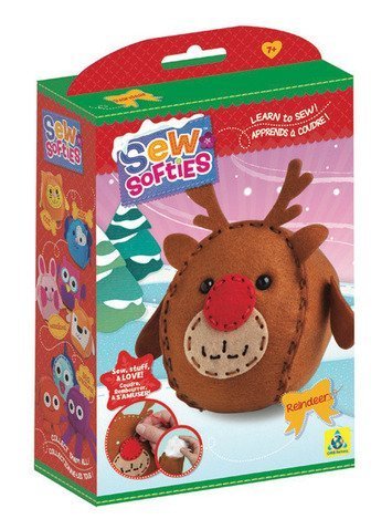 The Orb Factory Sew Softies Reindeer Kit