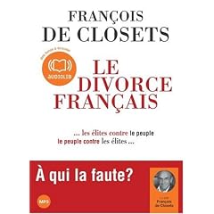 Le divorce fran�ais - Audio livre 1 CD MP3 500 Mo