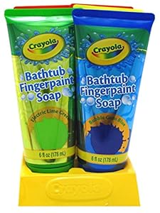 Crayola Bathtub Fingerpaint Soap 6oz Assorted (6 Pieces)