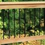 26'' Black Classic Aluminum Baluster - (10 Pack)