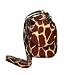 Giraffe Skin Design Cell Phone Purse Plus with Adjustable Shoulder Strap