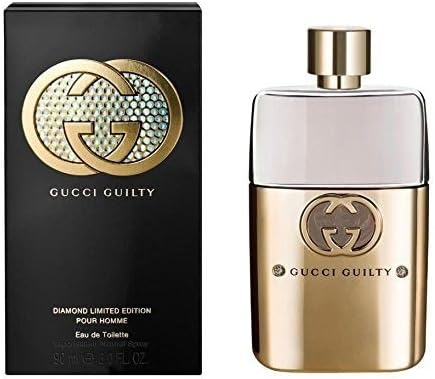 G u c c i Guilty Diamond Cologne Eau De Toilette Spray NEW IN BOX 4 Oz.