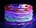 OliaDesign Flashing LED Bracelet (12 Piece), Wire, Large