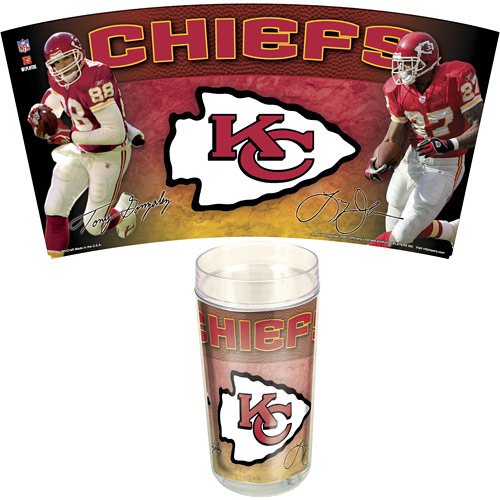 NFL Kansas City Chiefs 24-Ounce 2 Pack Tumblers