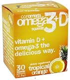 Omega 3 + D Squeeze Tropical Orange - 30 - Packet