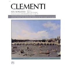 Clementi -- Six Sonatas, Op. 4 (Op. 37, 38) (Alfred Masterwork Edition)