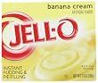 Jell-O Instant Pudding & Pie Filling, Banana Cream, 3.4-Ounce Boxes (Pack of 24)