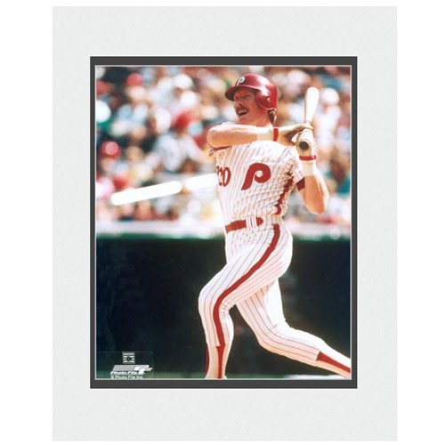 Philadelphia Phillies Mike Schmidt Matted Photo