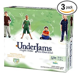 Pampers Underjams Night Wear For Girls