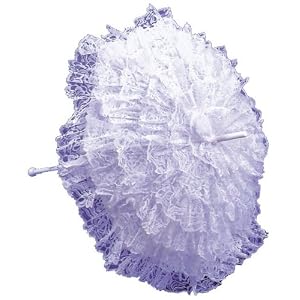 Parasol Super Deluxe White Lace
