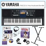 Yamaha PSR-E333 61 Key Mid Level Keyboard Outfit