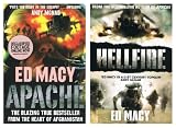 Ed Macy books: 2 books: (Hellfire / Apache rrp £17.98)