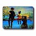 3D Lenticular Magnet - FishING ON BRIDGE