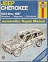 Jeep Cherokee 1984 Thru 1997 Cherokee Wagoneer Comanche (Haynes Auto Repair Manuals Series)