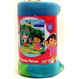 Christmas Gift - Nickelodeon Dora Fleece Blanket
