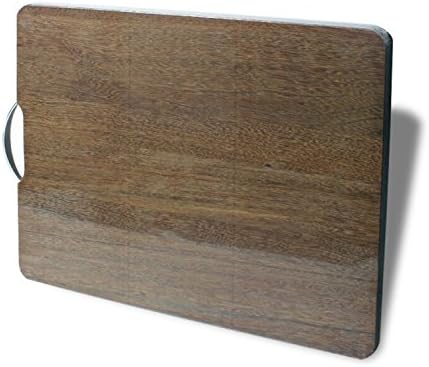 Aysmart® ECO Friendly and Antimicrobial Cutting Board &amp; Serving Platter , Extra Large 15.5-inch By 12-inch Butcher Block Wenge Chopping Board,Thick &amp; Durable Wooden Pastry Boards cheese Trays