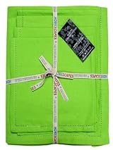Cotton Lime Napkins & Tablecloth Pack, 54 x 70