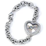 NBA Women's BH-WAS Heart Collection Washington Wizards Watch