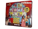 High School Musical 2 box of 200 reusable stickers