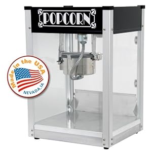 Gatsby-4 Popcorn Machine (Black, 4-Ounce )