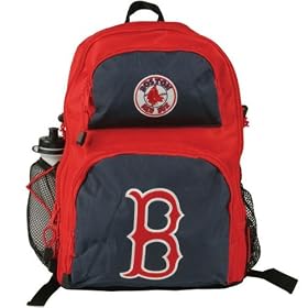 Boston Red Sox - Logo Youth Backpack with Bottle MLB Pro Baseball