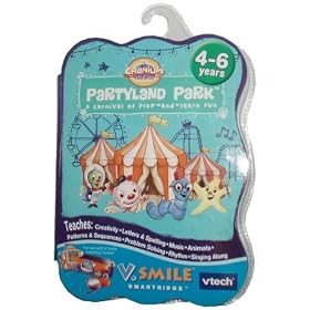 VTech V.Smile Smartridge Cartridge - Cranium Partyland Park - A Carnival of Play and Learn Fun by V.Smile