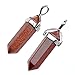 Top Plaza 13pcs Healing Pointed Chakra Pendants for Necklace Making
