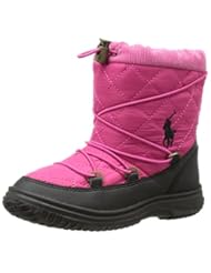 Shoes: Polo Ralph Lauren Kids Orao Quilted Winter Boot (Toddler/Little Kid),Preppy Pink,13 M US Little Kid - Polo Ralph Lauren Kids