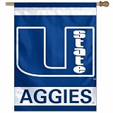 NCAA Utah State Aggies 27-by-37 inch Vertical Flag