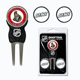 NHL Ottawa Senators 3 Marker Sign Divot Pack