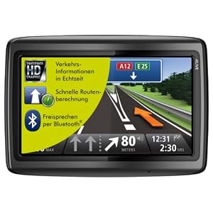  TomTom Via Live 125 Europe (13cm (5 Zoll) Display, 45 Länderkarten Europa, 1 Jahr Live Dienste, Bluetooth, Sprachsteuerung) 