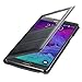 Samsung S-View Cover per Galaxy Note 4, Nero