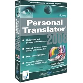 Personal Translator 2008 Home English - German