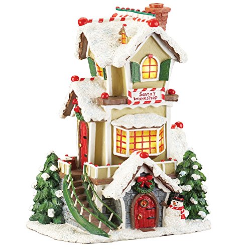 Santa's Workshop Christmas Village Figurine