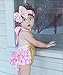 Newborn Baby Romper Gold Pokia Dot Jumpsuit Romper with Headband Outfit for Boys Girls (12-18months)