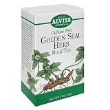 Alvita Bulk Tea, Caffeine Free, Golden Seal Herb, 2 Ounces (Pack of 2)