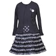 Rare Editions Girls 7-16 Ruffle Cardigan Set