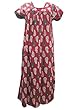 Kaftan Caftan Beach Wear Cover up Red Printed Maxi Dress Long Kaftans Large