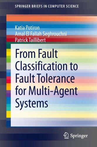 From Fault Classification to Fault Tolerance for Multi-Agent Systems (SpringerBriefs in Computer Science)