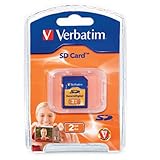 Verbatim Secure Digital 2GB Memory Card (95407)