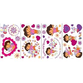 Dora the Explorer Self-Stick Applique