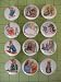 Set of 12 Peter Rabbit Ceramic Drawer Cabinet Knobs Pulls