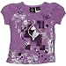 Baby Phat Fall Girls 7-16 Short Sleeve Purple Kitty Tile Tee Shirt