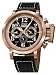 Perigaum 1972 Large Rose Gold Automatic Multi Function Men's Watch w/ Crown Guard