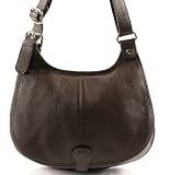 Besace Cuir marron choco mod&egrave;le Augusta