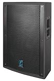 Yorkville E15 Elite Series 15 Inch 450 Watt Passive Full Range Speaker With Rotatable Horn