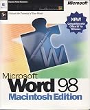 Microsoft Word 98 Macintosh Edition