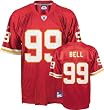 Kendrell Bell Jersey: Reebok Red Replica #99 Kansas City Chiefs Jersey